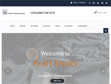 Tablet Screenshot of kraftbookslimited.com